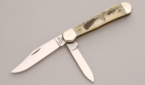Case Cutlery 6249 CV Copperhead with Smooth Natural Bone Scales handle material - Obverse Side - Item #KLC12937