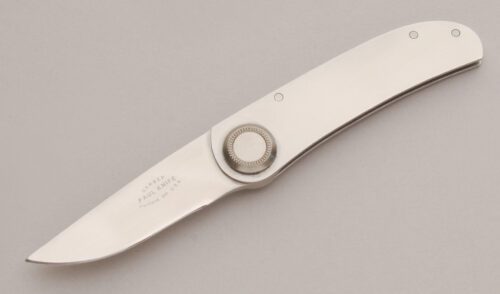 Gerber Knives Model 2 P Axis Lock with Stainless Steel Frame handle material - Obverse Side - Item #KLC12963