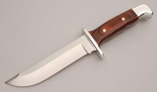 Buck Knives Model 124 Frontiersman with DymaLux Handle Scales handle material - Obverse Side - Item #KLC12981