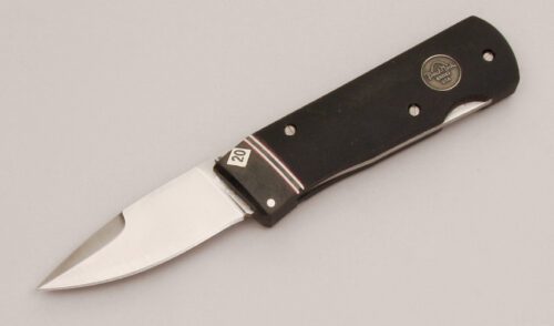 Bench Mark Knives Rolox Lightweight Viper with Black FRN Handle handle material - Obverse Side - Item #KLC12997