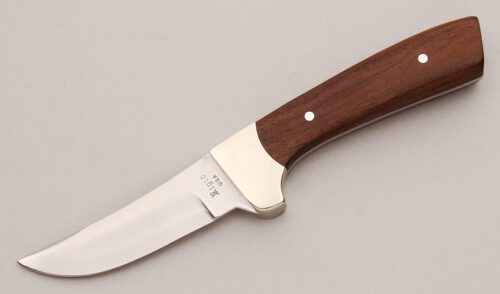 Rigid Knives R-36 Wolverine with Rosewood Handle Scales handle material - Obverse Side - Item #KLC13040
