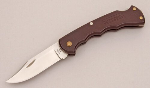 Buck Knives Model 422 Bucklite Lockback with Valox Frame handle material - Obverse Side - Item #KLC13111