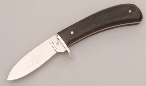 Case Cutlery Li'l Devil with Laminated Wood Scales handle material - Obverse Side - Item #KLC13195