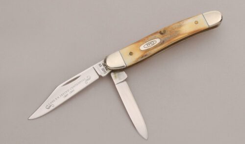 Case Cutlery 52087 Case XX Centennial with Torched Stag Handle Scales handle material - Obverse Side - Item #KLC13235