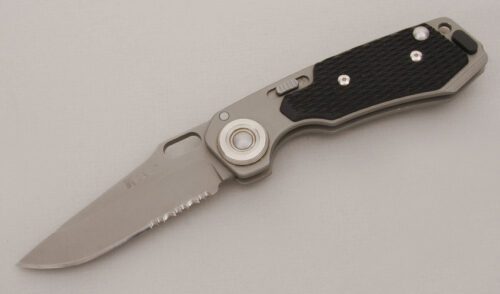 CRKT Knives Hawk D.O.G. Manual Folder with T-6061 Aluminum Frame handle material - Obverse Side - Item #KLC13369