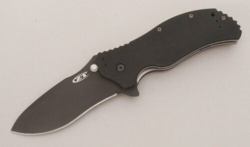 Zero Tolerance Knives 0350 Onion Speed Safe Folder with Black G-10 Scales handle material - Obverse Side - Item #KLC13375