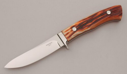 Wayne Hendrix Semi-Skinner with Jigged Bone Scales handle material - Obverse Side - Item #KLC13399