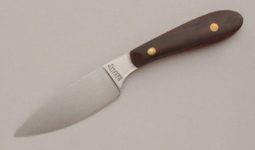 Marble's Knives Caper with Cocobolo Wood Handle Scales handle material - Obverse Side - Item #KLC13452