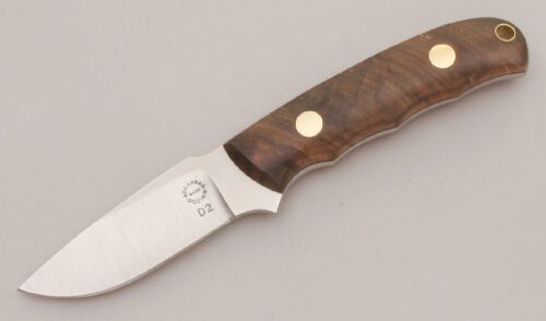 Dozier Knives Modified Personal with African Ironwood Scales handle material - Obverse Side - Item #KLC13469