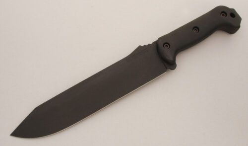 Camillus Cutlery BK9 Becker Combat Bowie with GV6H Handle Scales handle material - Obverse Side - Item #KLC13496