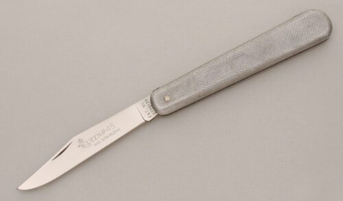 Queen Cutlery #45 Big Chief Folder with Aluminum Frame handle material - Obverse Side - Item #KLC13502