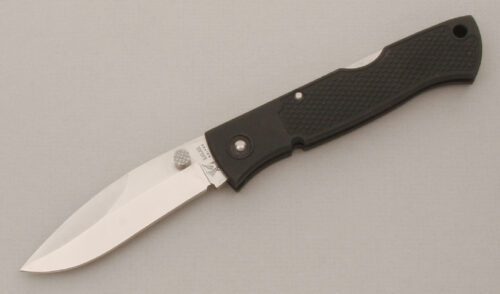 BlackJack Knives Yukon Skinner Lockback Folder with Zytel Frame handle material - Obverse Side - Item #KLC13511