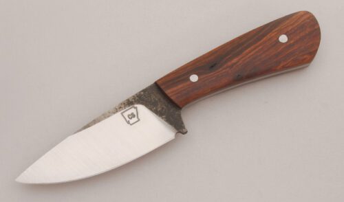 Cass Stanford Hunter with Desert Ironwood Scales handle material - Obverse Side - Item #KLC13562