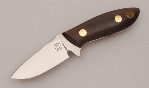 Tom Krein Small Hunter with Cocobolo Wood Handle Scales handle material - Obverse Side - Item #KLC13645