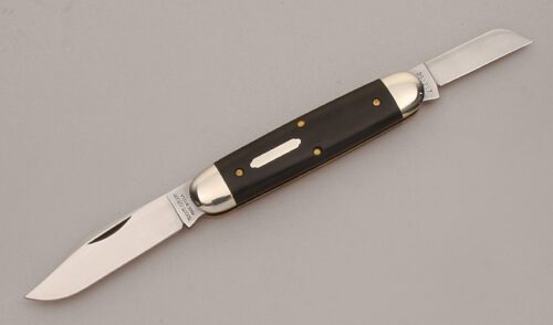 Great Eastern Cutlery 351217 Churchill with Gabon Ebony Wood Scales handle material - Obverse Side - Item #KLC13654