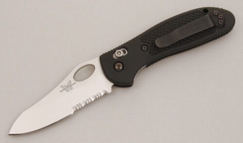 Benchmade Knives 550 Griptillian Sheepfoot with Black FRN Frame handle material - Obverse Side - Item #KLC13773