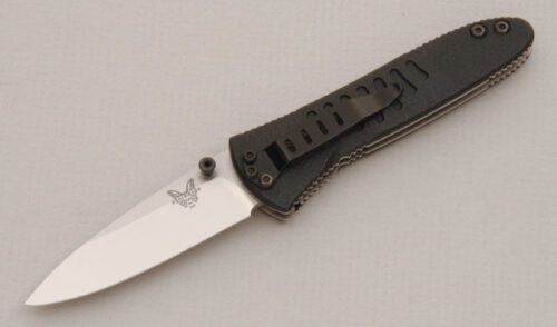 Benchmade Knives 10350 Aphid Assisted Open with FRN Scales handle material - Obverse Side - Item #KLC13774