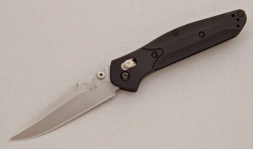 Benchmade Knives 943 Osborne Axis Lock Folder with 6061-T6 Aluminum Handles handle material - Obverse Side - Item #KLC13781