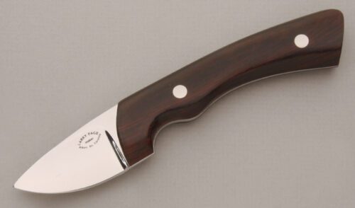 Larry Page Custom Caper with Cocobolo Wood Scales handle material - Obverse Side - Item #KLC13794