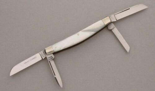 Hoffritz Cutlery Congress with Mother of Pearl Scales handle material - Obverse Side - Item #KLC13819