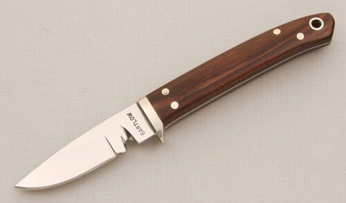 John Bartlow Bird & Trout with Cocobolo Wood Handle Scales handle material - Obverse Side - Item #KLC13896