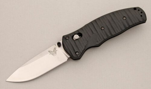 Benchmade Knives 1000001 Volli Axis Lock with 3-D G-10 Frame handle material - Obverse Side - Item #KLC13943