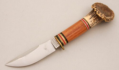 Marble's Knives Fieldcraft with Rosewood Handle handle material - Obverse Side - Item #KLC14144