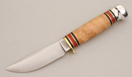 Marble's Knives Fieldcraft with Maple Handle handle material - Obverse Side - Item #KLC14146
