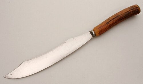 Green River Knife Works Carving Knife with Stag Handle handle material - Obverse Side - Item #KLC14151