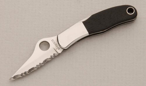 Spyderco Knives Spyderkey with Cocobolo handle material - Obverse Side - Item #KLC14173