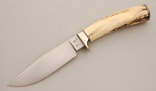 Kevin Cashen Custom Hunter with Stag Handle handle material - Obverse Side - Item #KLC14202