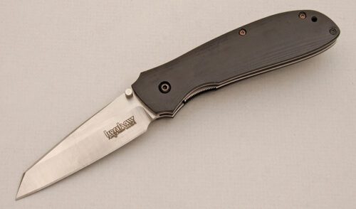 Kershaw Knives 1510 Random Task with Black G-10 Handle handle material - Obverse Side - Item #KLC14219