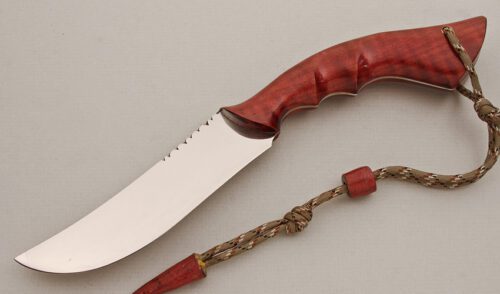 Steven Tedford Phoenix Hunter with Rosewood Handle Scales handle material - Obverse Side - Item #KLC14231