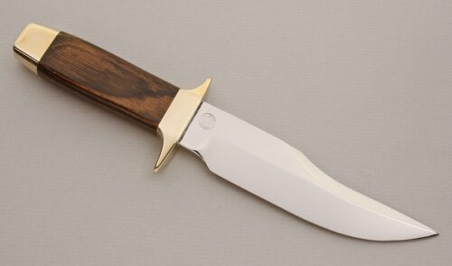 Smith & Wesson 6010 Bowie with Wessonwood Handle handle material - Obverse Side - Item #KLC14243
