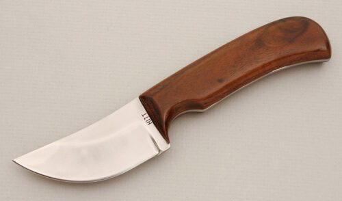 Bob Hitt Lightweight Skinner with Exotic Wood Handle handle material - Obverse Side - Item #KLC14250