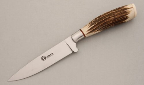 Boker Knives Gaucho Knife with Stag Handle handle material - Obverse Side - Item #KLC14286