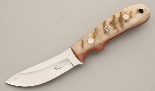 Deryl Wright Piney Bay with Ram Horn handle material - Obverse Side - Item #KLC14314