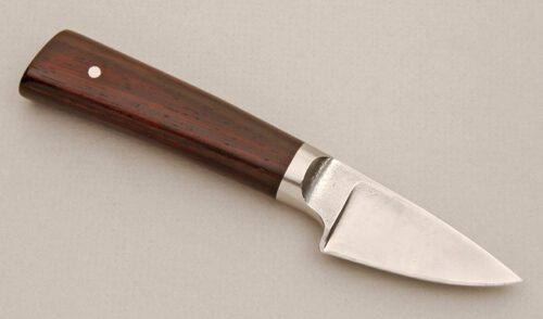 David Boye Small Drop Point with Cocobolo Handle handle material - Obverse Side - Item #KLC14328