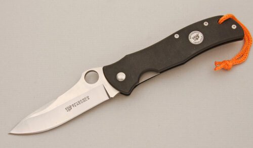 Spyderco Knives C55 Terzuola Starmate with Black G10 Scales handle material - Obverse Side - Item #KLC14364