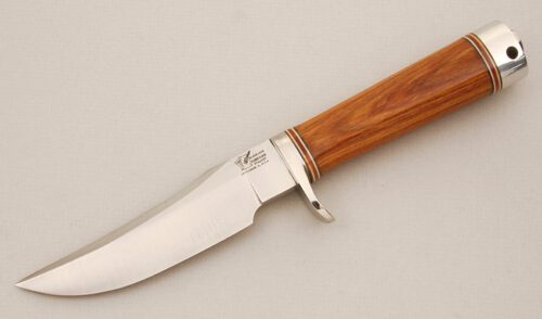 BlackJack Knives Stalker with Exotic Wood Handle handle material - Obverse Side - Item #KLC14368
