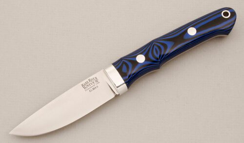Bark River Knife & Tool Caper 1st Production Run with Blue
