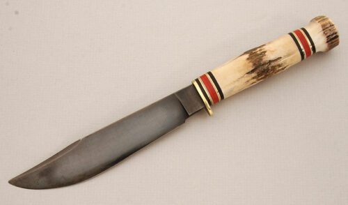 Marble's Knives Expert II with Stag Handle handle material - Obverse Side - Item #KLC14418