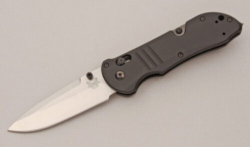 Benchmade Knives 917 Triage with Black G10 Scales handle material - Obverse Side - Item #KLC14453