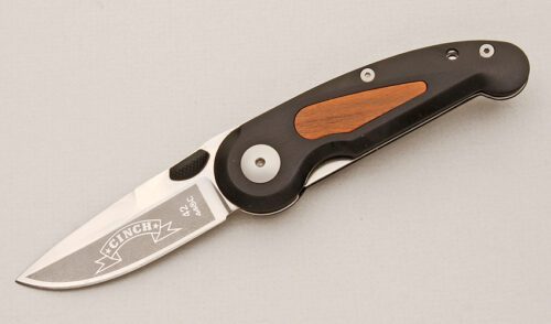 Boker for Cinch Dress Up Roper with Black Anodized Aluminum Frame handle material - Obverse Side - Item #KLC14491