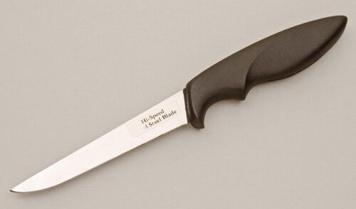 Gerber Knives Mini Magnum with Cast Aluminum Armorhide handle material - Obverse Side - Item #KLC14520