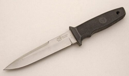 Bob Terzuola Gryphon Tactical with Kraton Handle handle material - Obverse Side - Item #KLC14523
