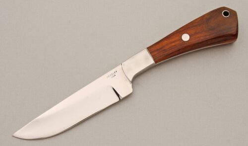 Wayne Hensley Wren Anderson Design with Cocobolo Handle Scales handle material - Obverse Side - Item #KLC14584