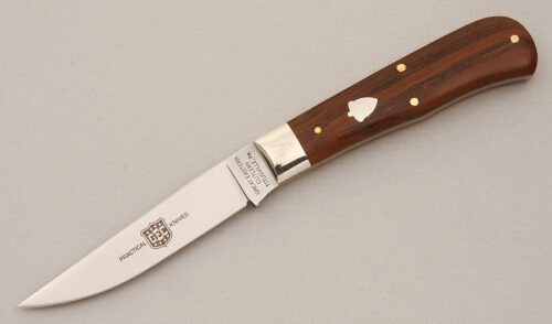 Great Eastern Cutlery H7-3116 Bird And Trout with Exotic Wood Scales handle material - Obverse Side - Item #KLC14632
