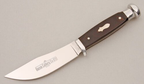 Queen Cutlery #98 Imitation Winterbottom with Exotic Wood Scales handle material - Obverse Side - Item #KLC14644