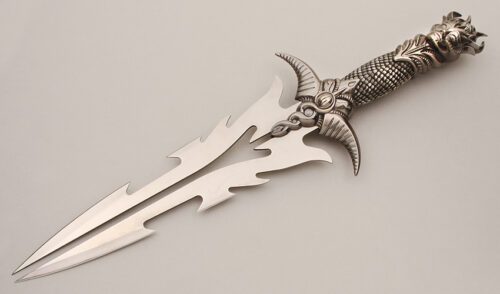 United Cutlery Isis Dagger with Plastic Handle handle material - Obverse Side - Item #KLC14664